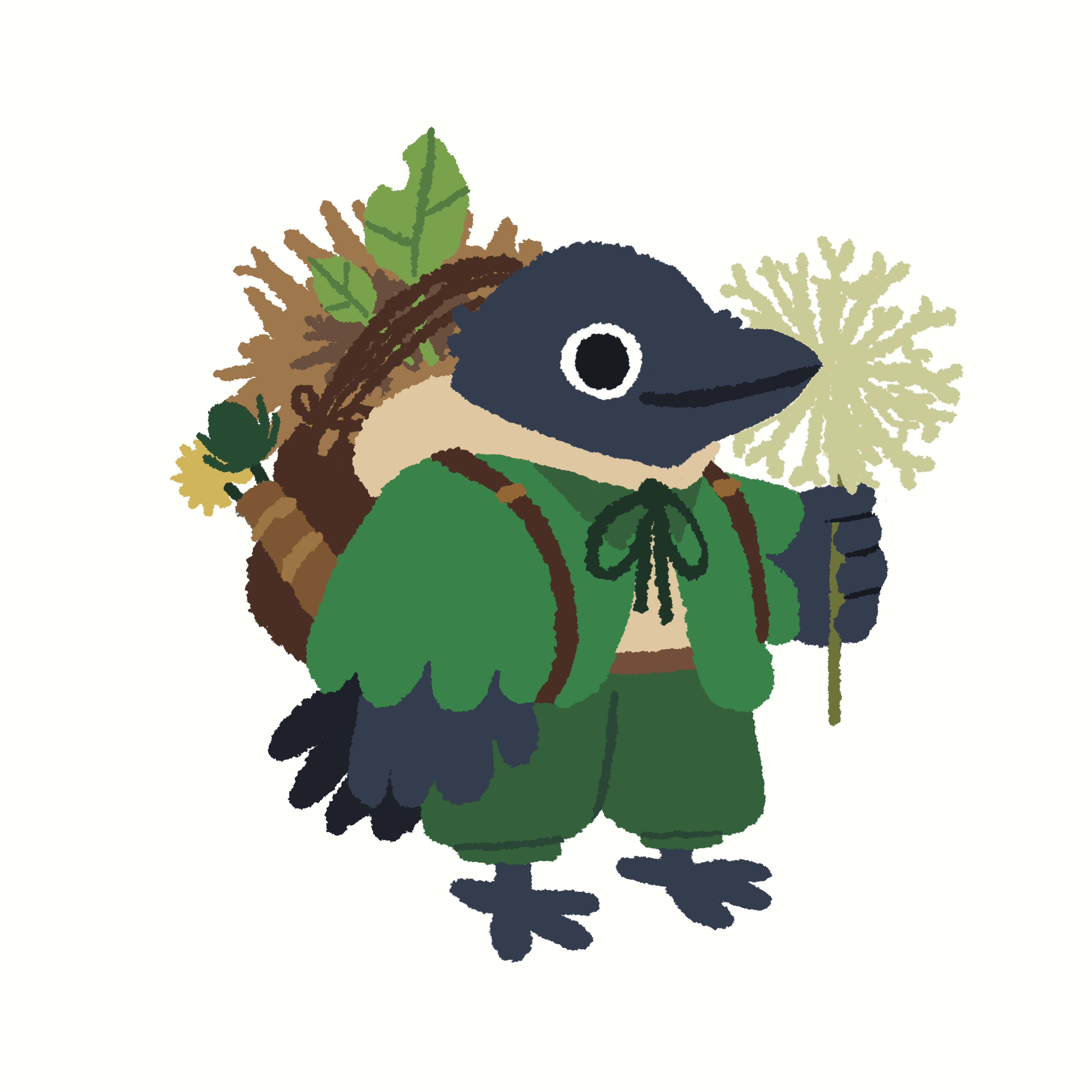 Crow Botanist