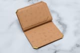 ELSTON TRIFOLD WALLET - OSTRICH