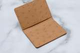 CASSANDRE BIFOLD WALLET - OSTRICH