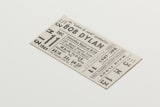 BOB DYLAN CONCERT TICKET STUB, 1965
