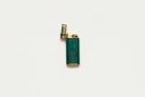 CARTIER TRINITY, MALACHITE LIGHTER, c. 1980
