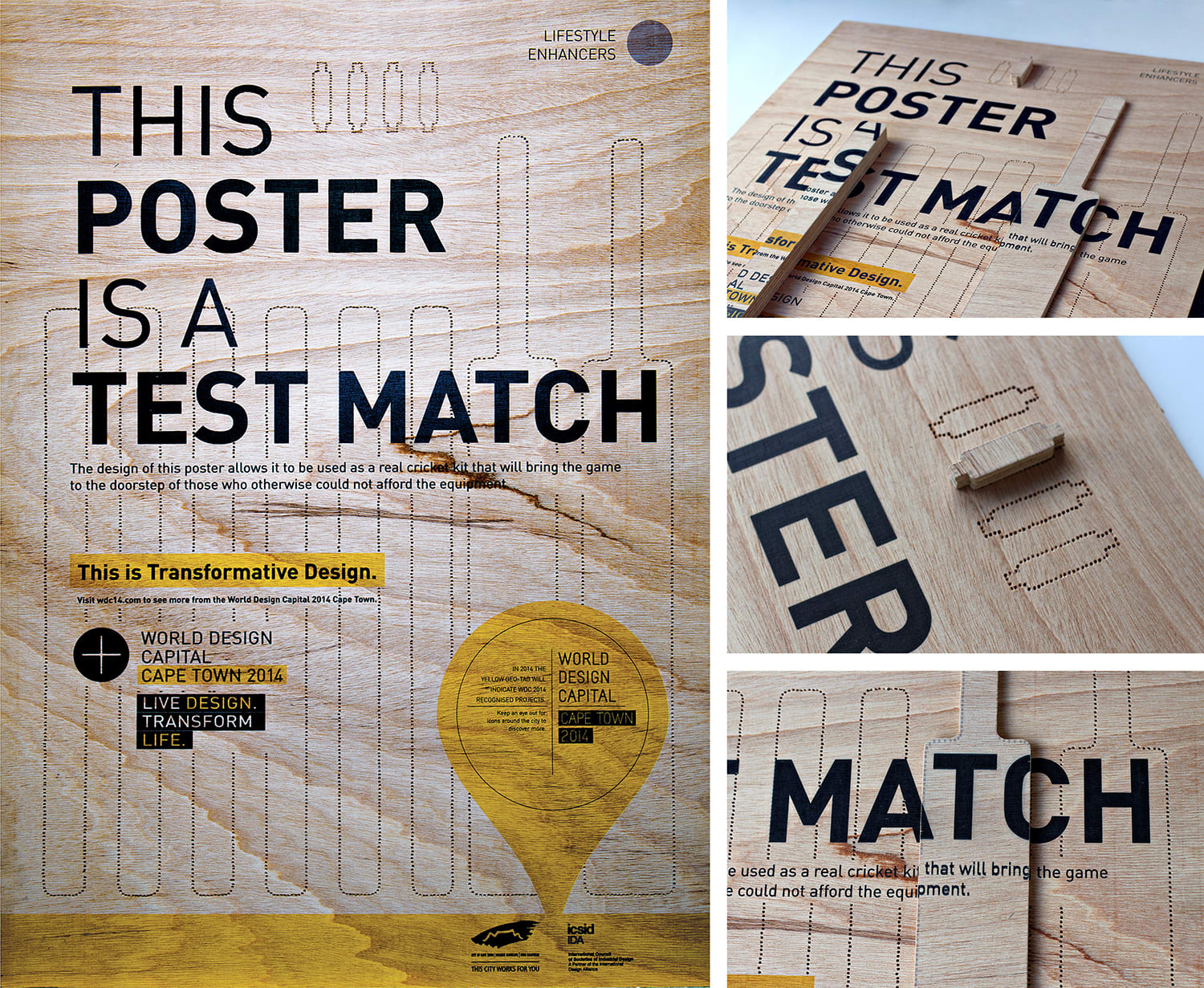 WDC Test Match Poster
