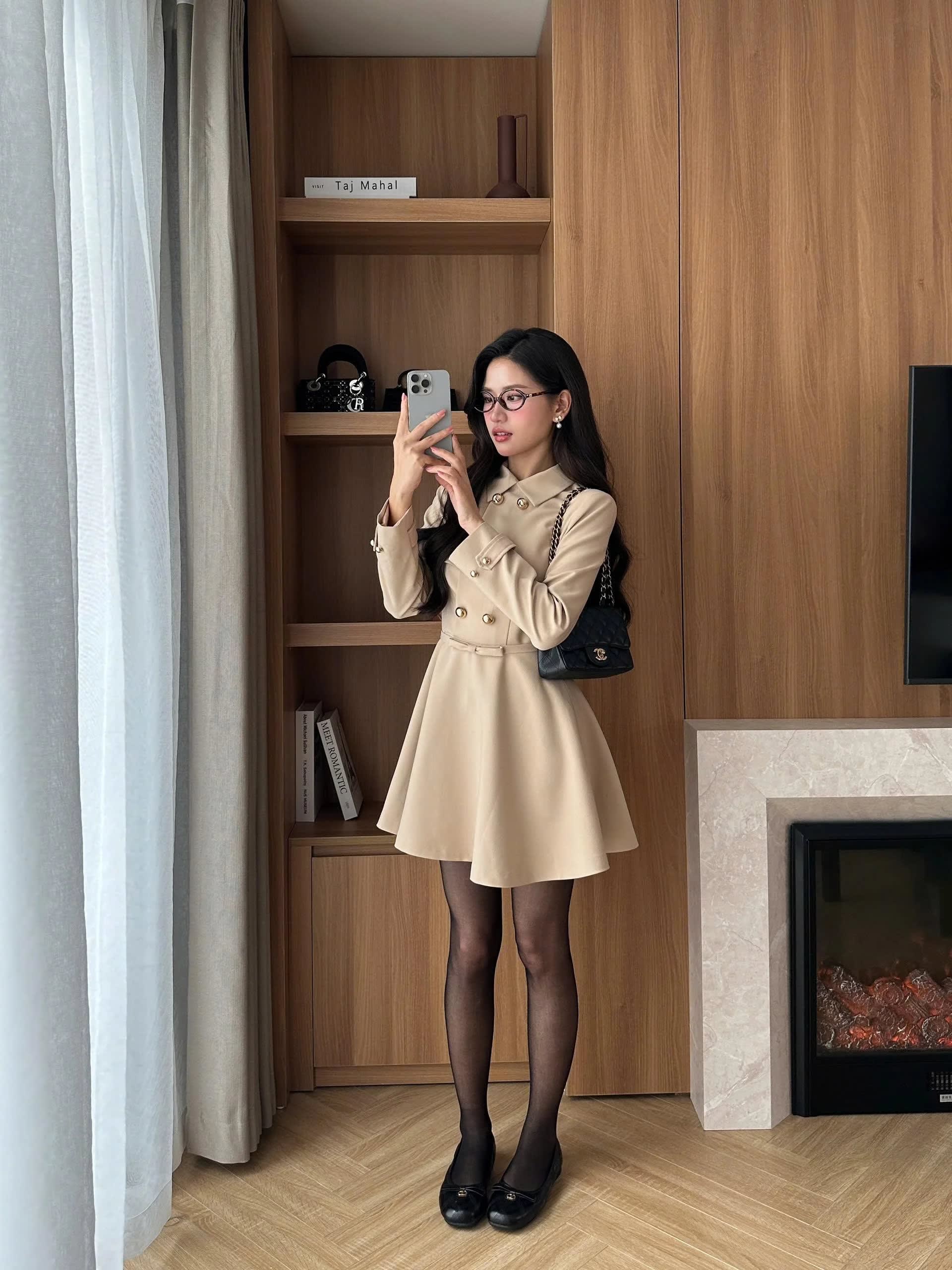 Váy nữ liền thân dáng A Cherie Dress