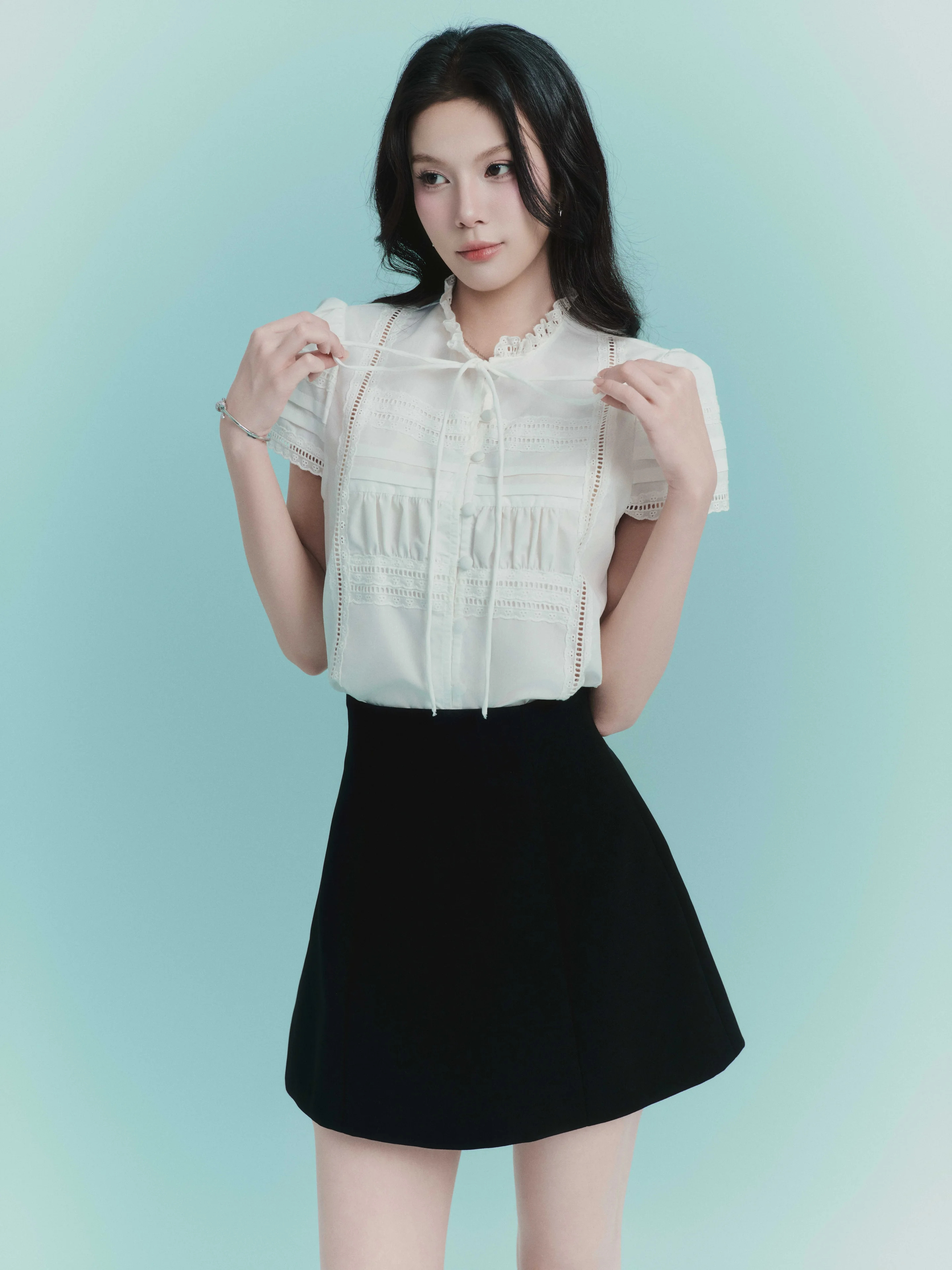 Chân váy đen Sina Skirt