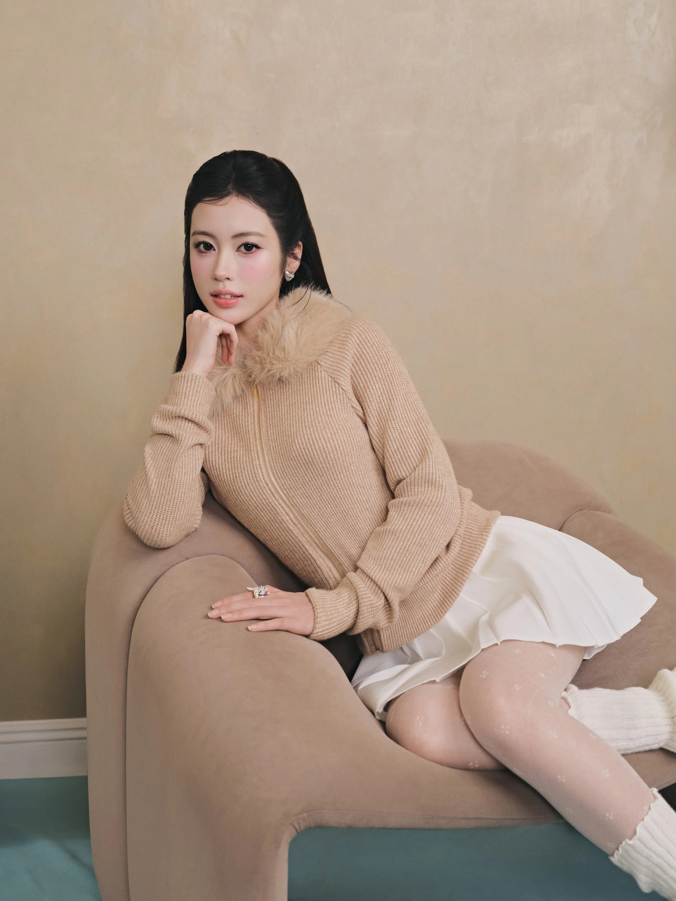 Áo khoác cardigan len cừu Phoebe Cardigan