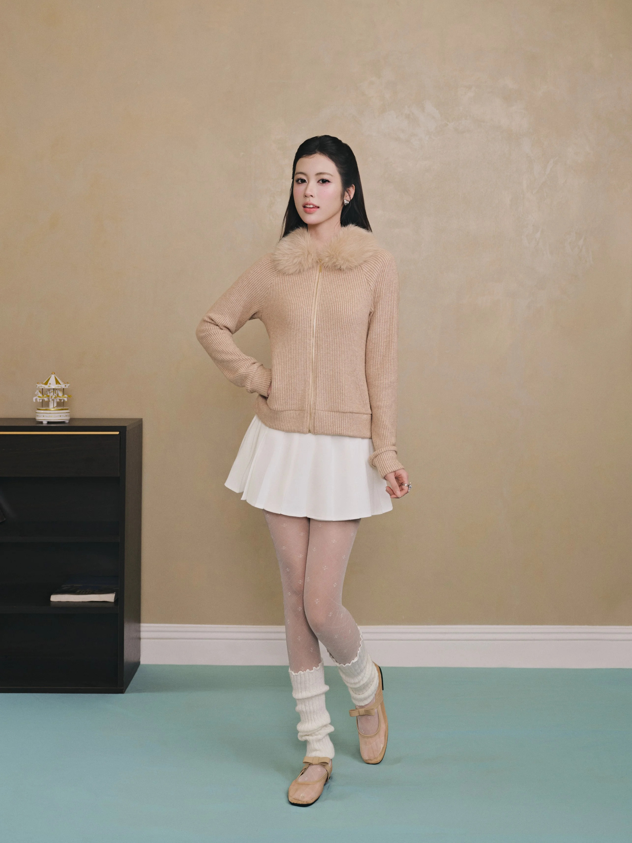 Áo khoác cardigan len cừu Phoebe Cardigan