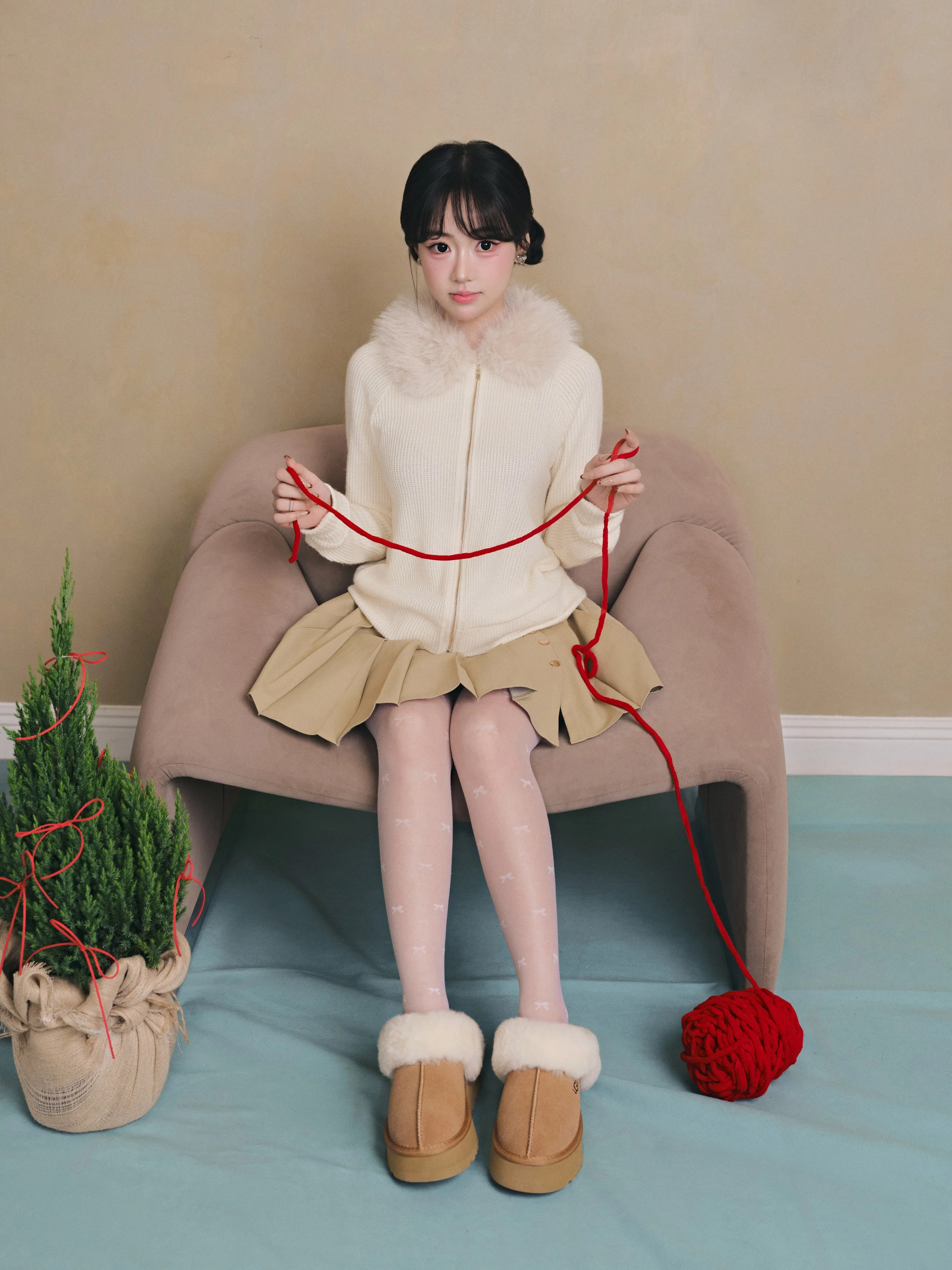 Áo khoác cardigan len cừu Phoebe Cardigan