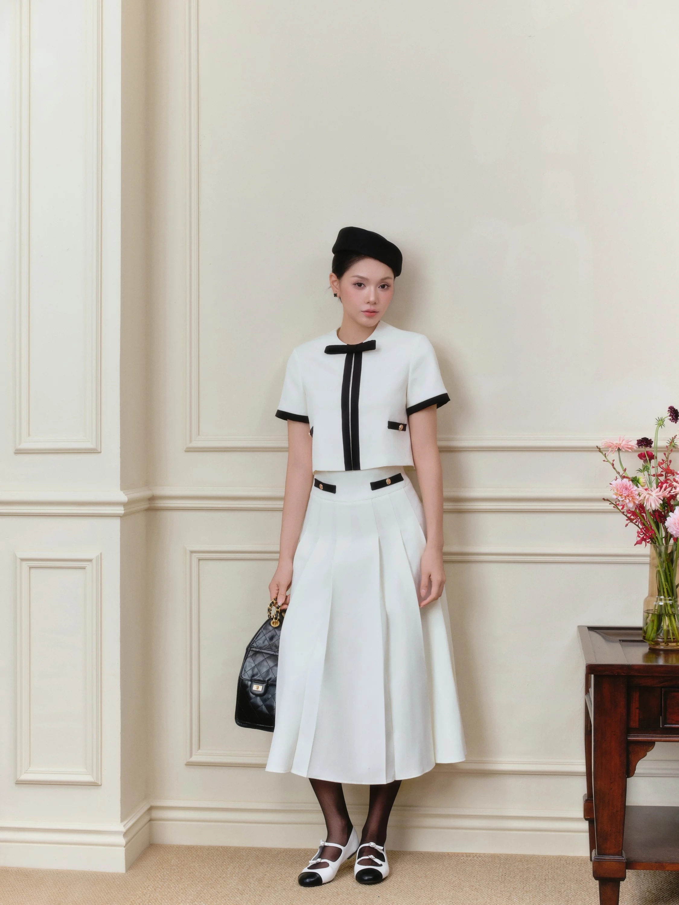 Chân váy nữ dáng dài Roja Skirt