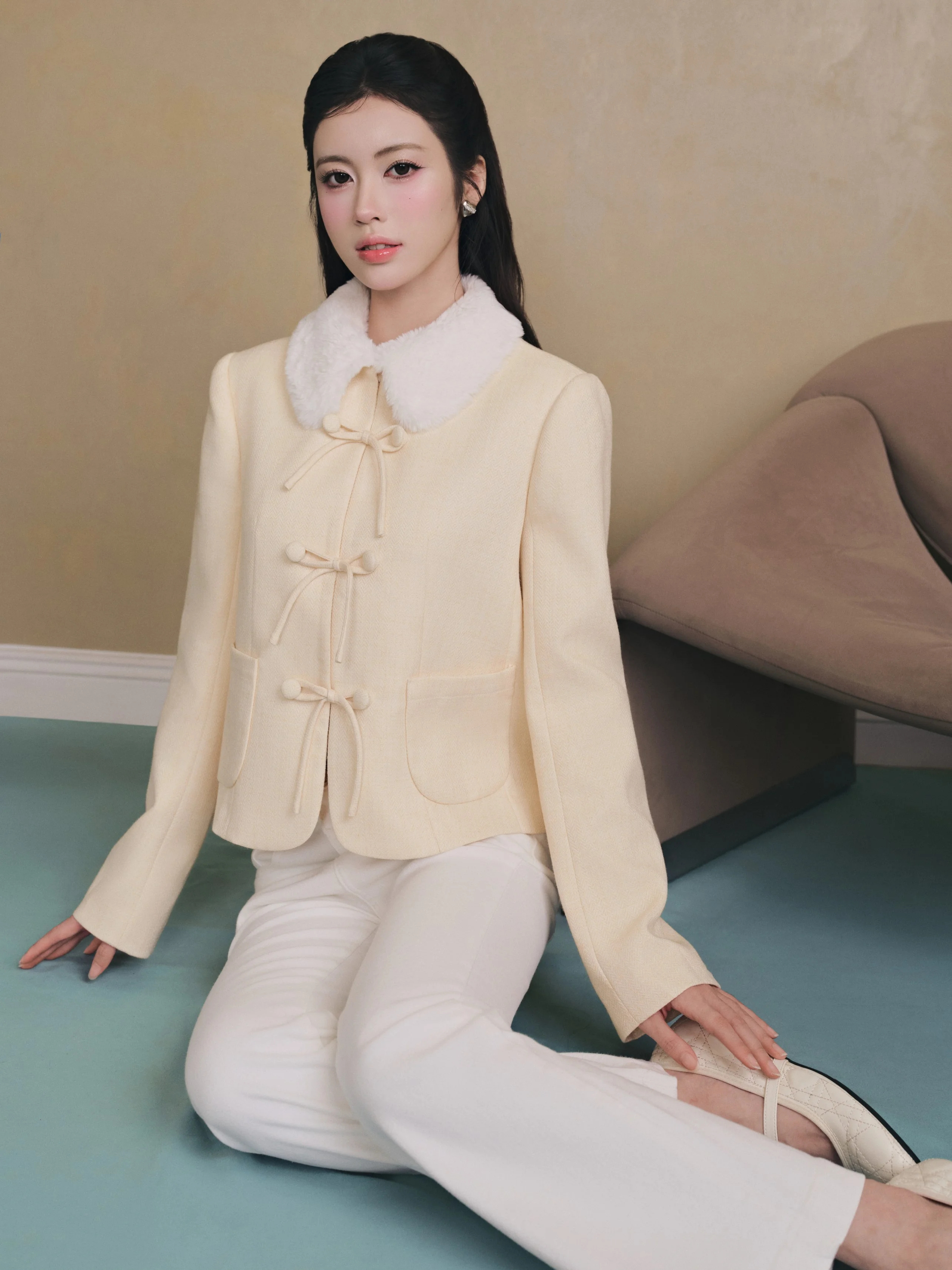 Áo khoác dạ nữ  Sora Jacket