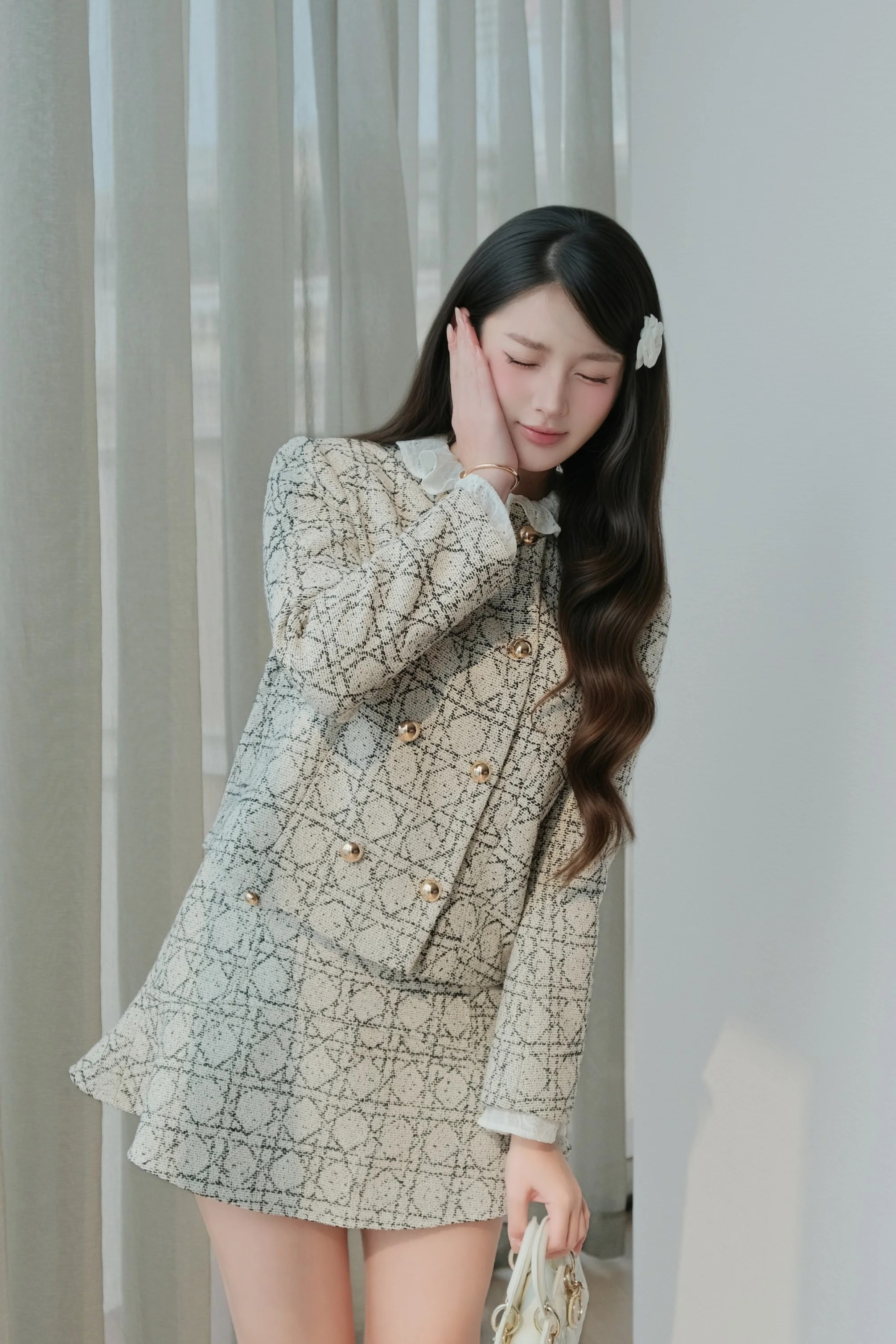 Chân váy dạ chữ A Grace Skirt