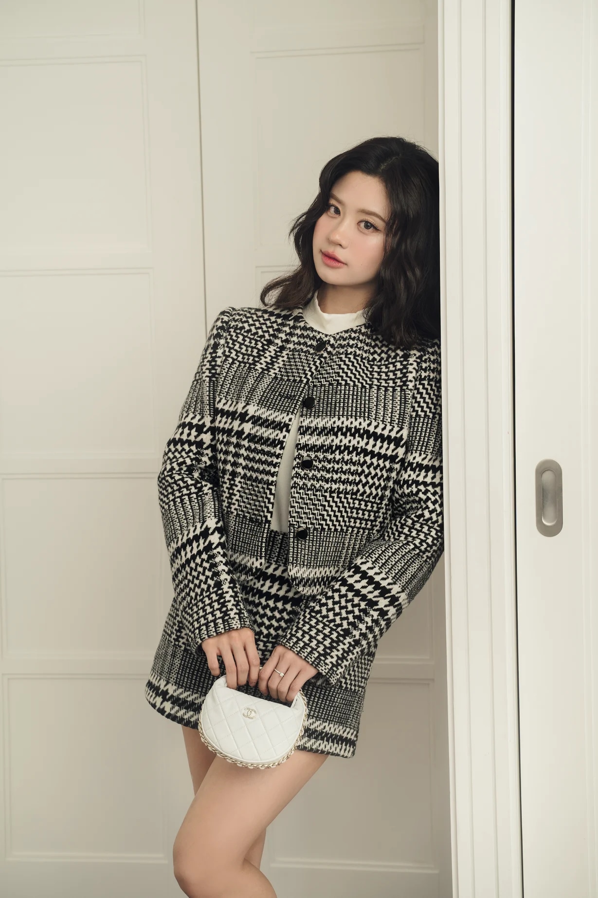 Chân váy dạ A dáng ngắn Hazzy Skirt