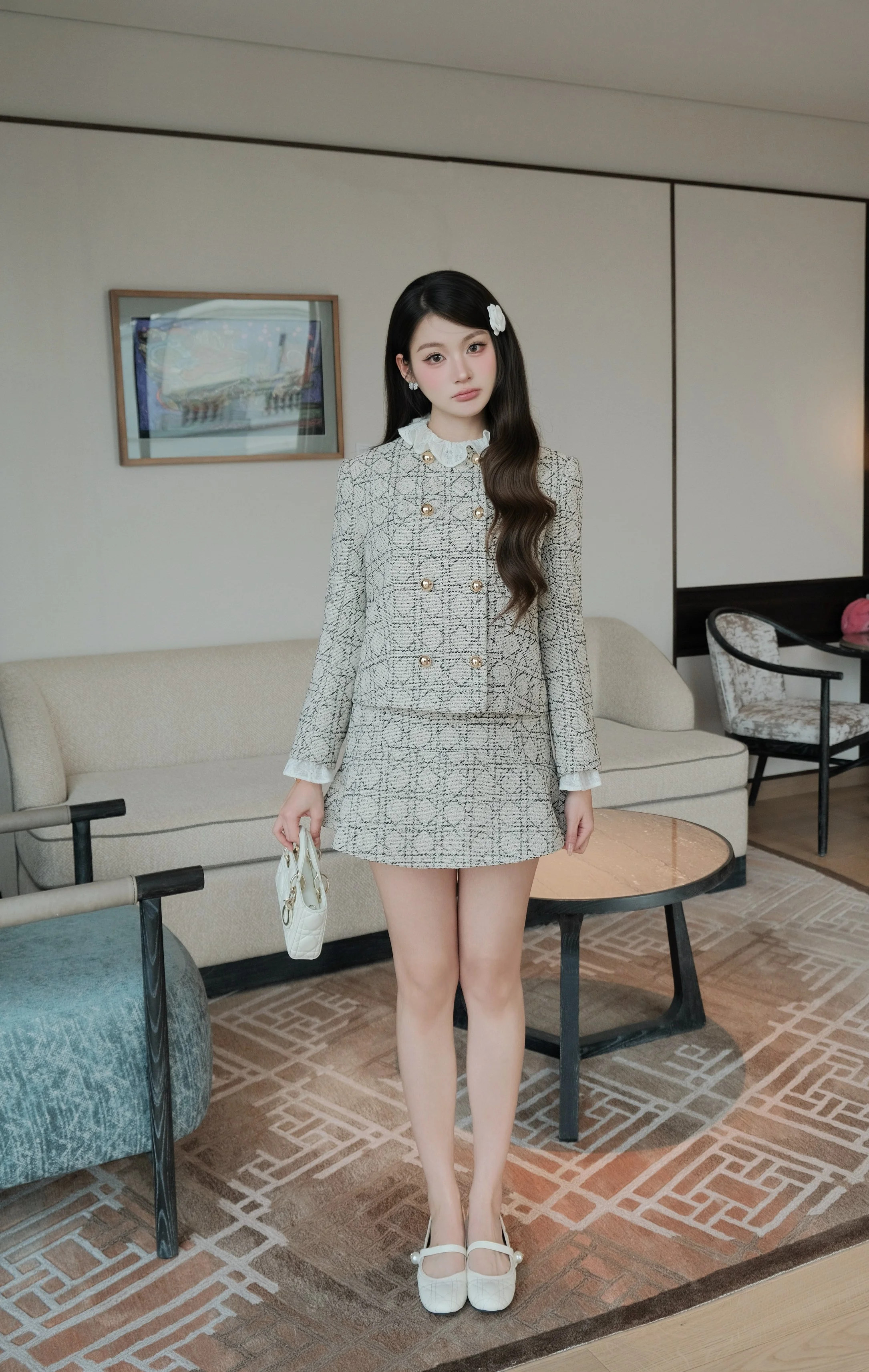 Áo khoác dạ tiểu thư Lucy Jacket