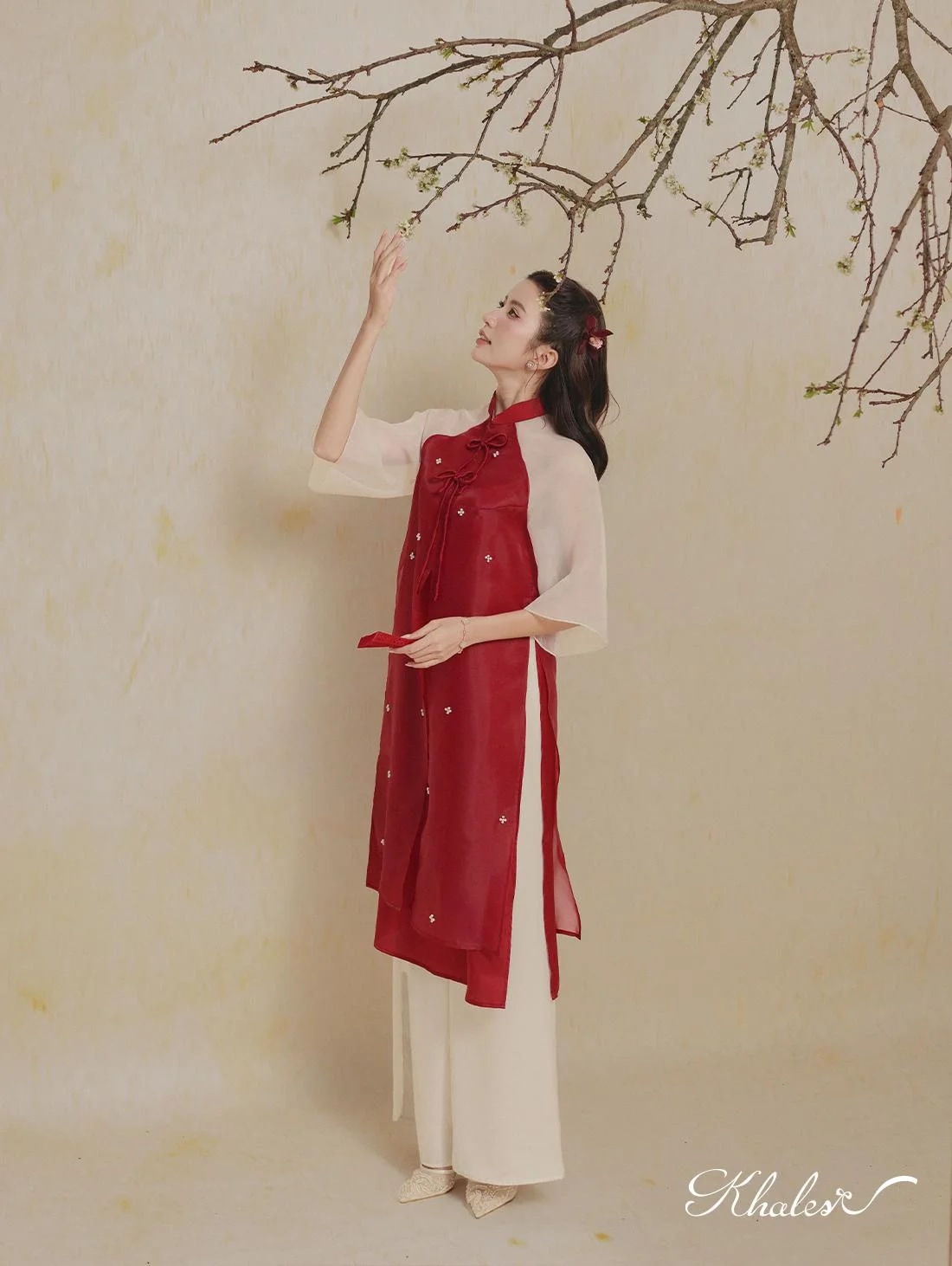 Set Áo Dài Nhật Tâm