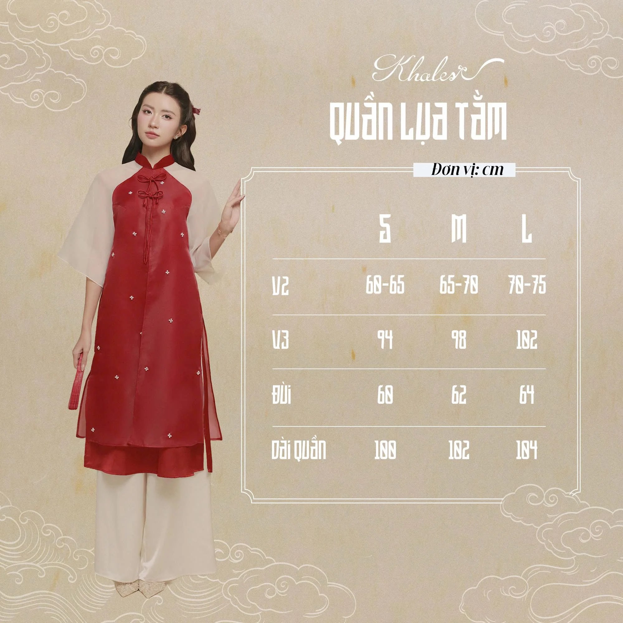 Set Áo Dài Nhật Tâm