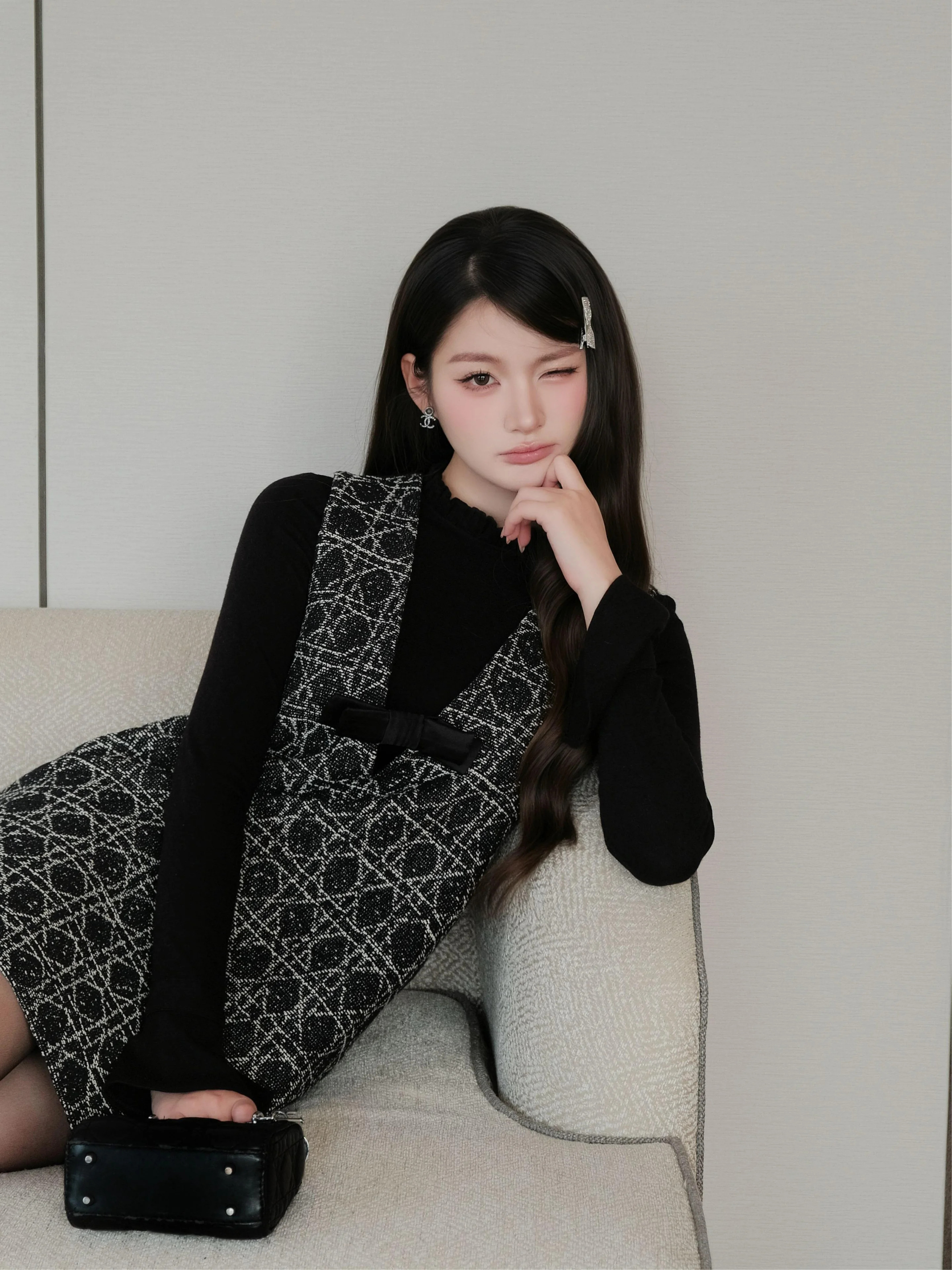 Váy nữ liền thân kiểu babydoll không tay Chloe Dress
