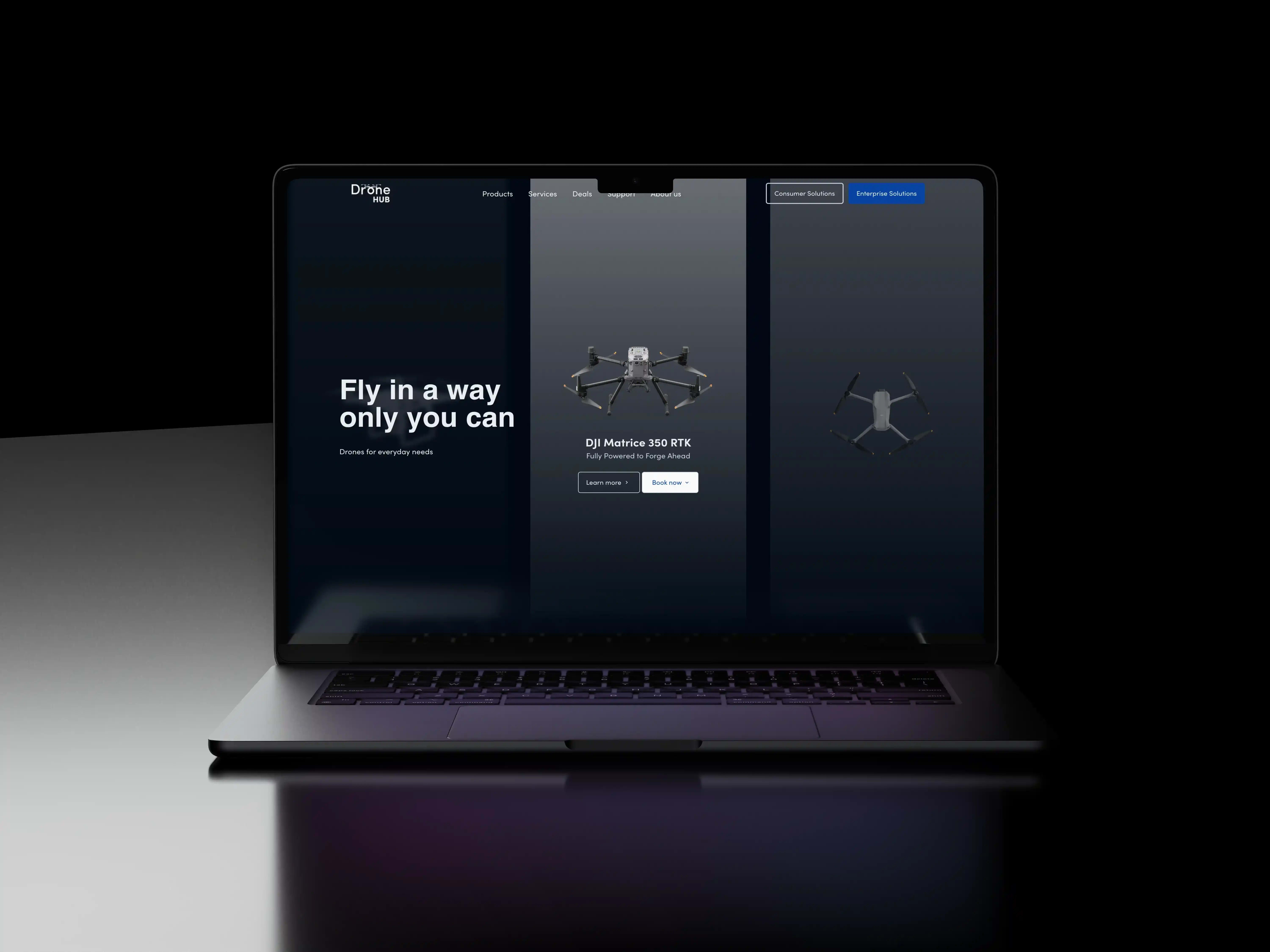 DroneHub Website