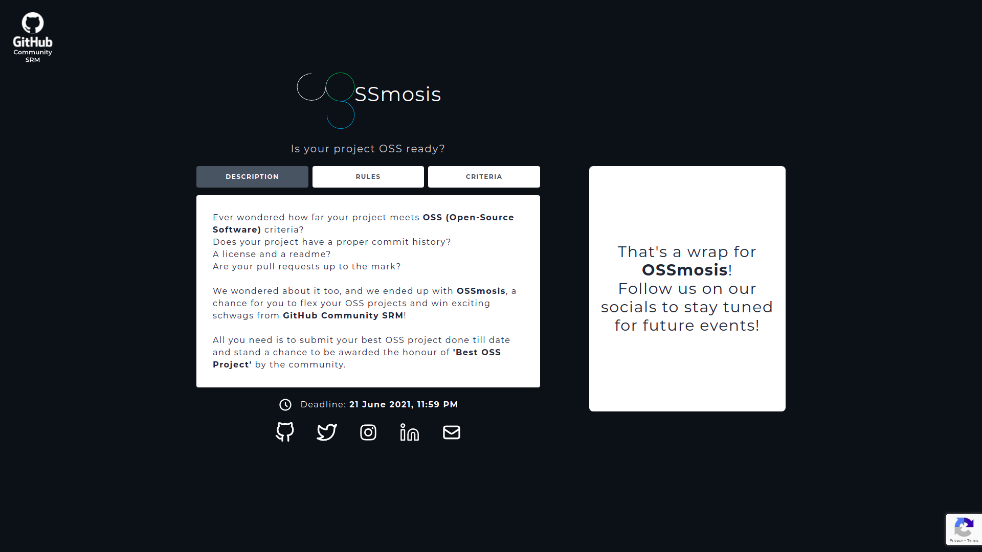 OSSmosis