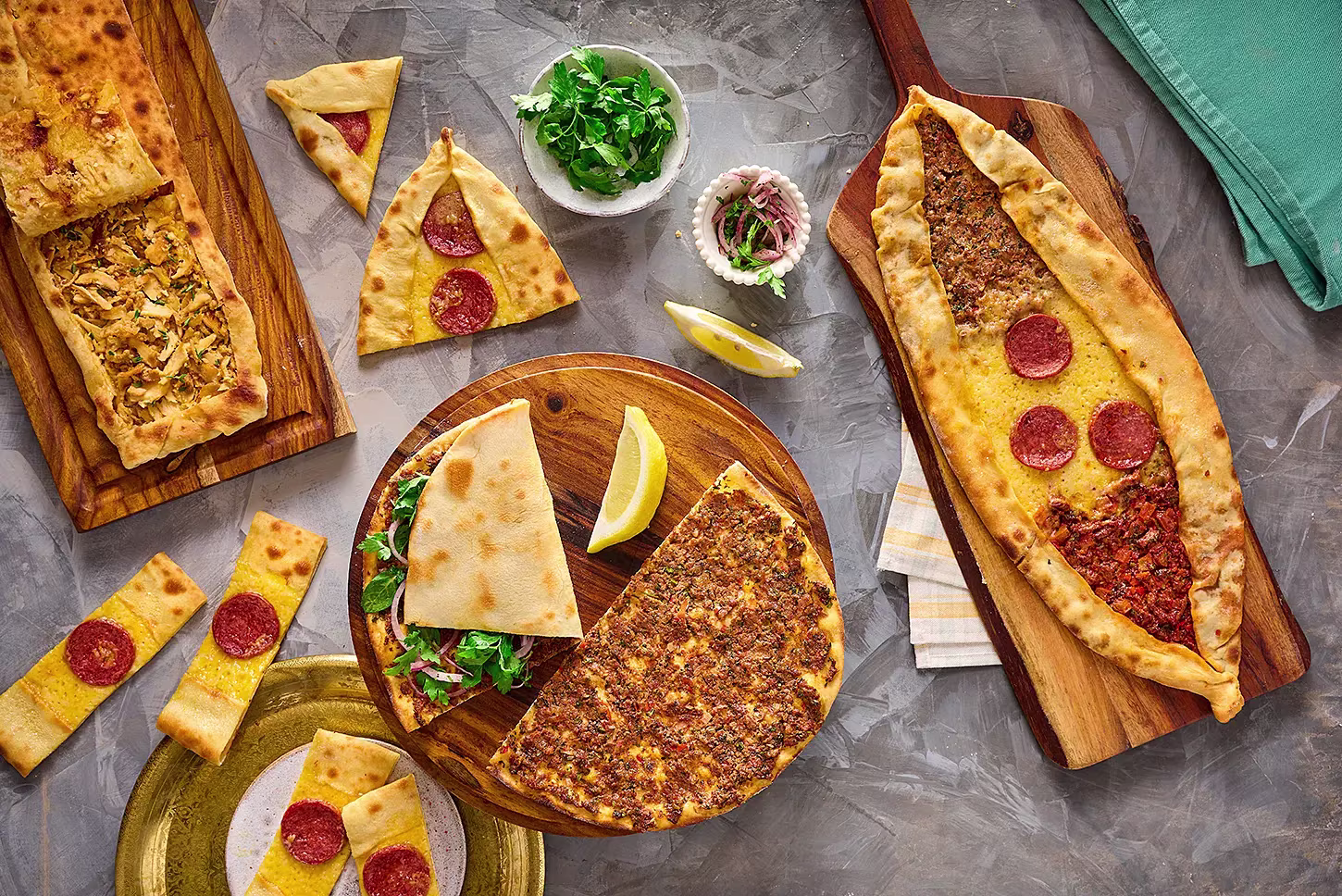 turkish pide - Mado restaurant - commercial food photography - egypt -mohamed abdel-hady