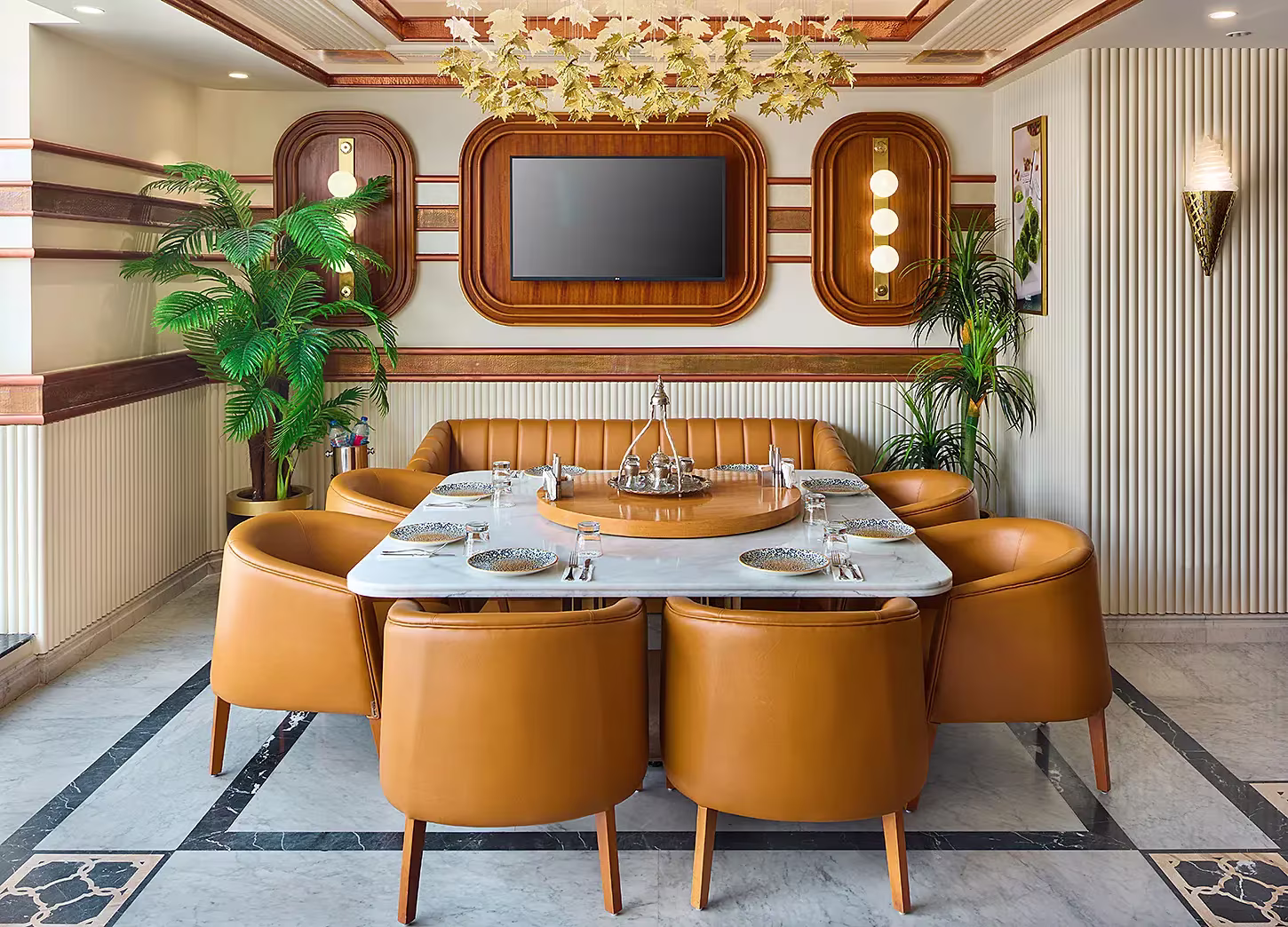 dining area - Mado restaurant - commercial interiors photography - egypt -mohamed abdel-hady