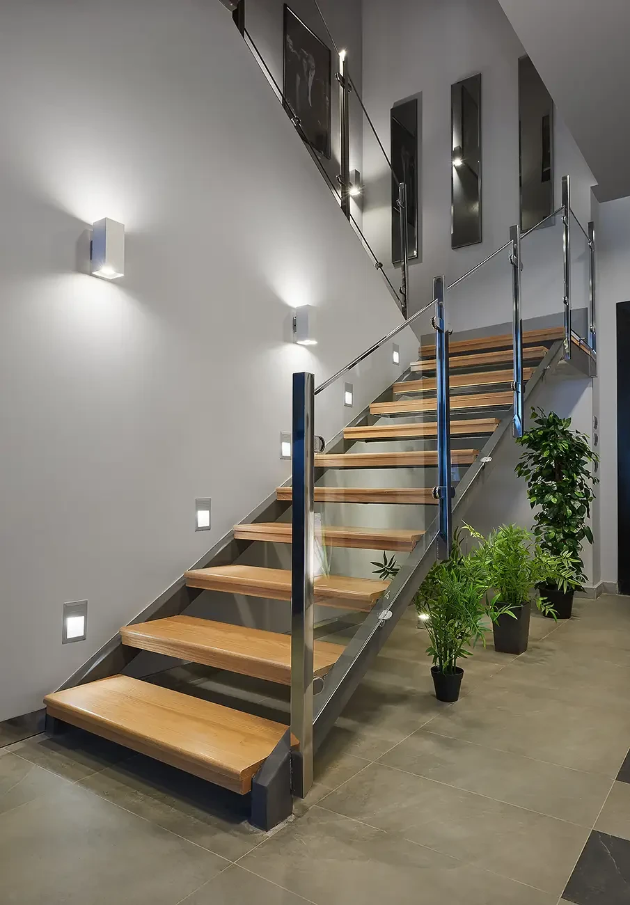 staircase - waterway villa - perception