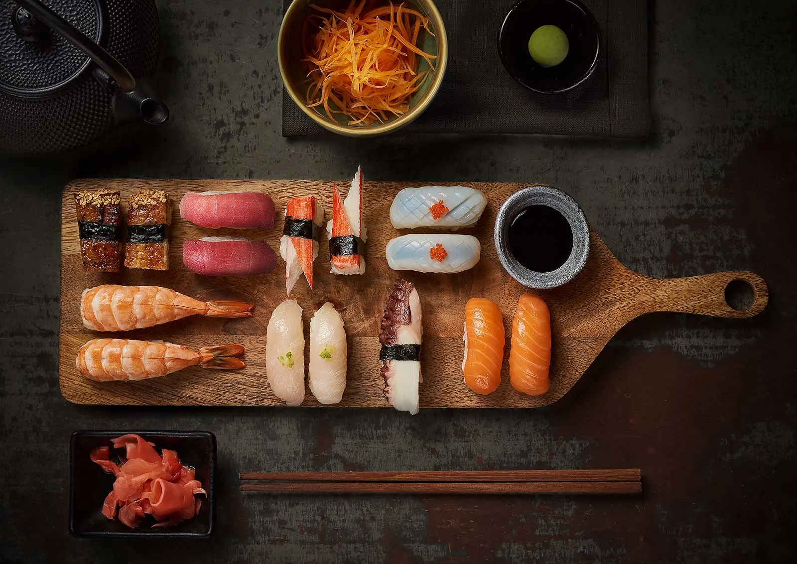 Nigiri - Sashimi - food photography