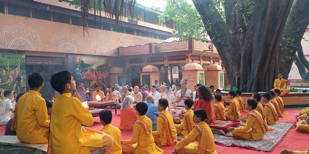 Sacred Yagya Puja Ritual