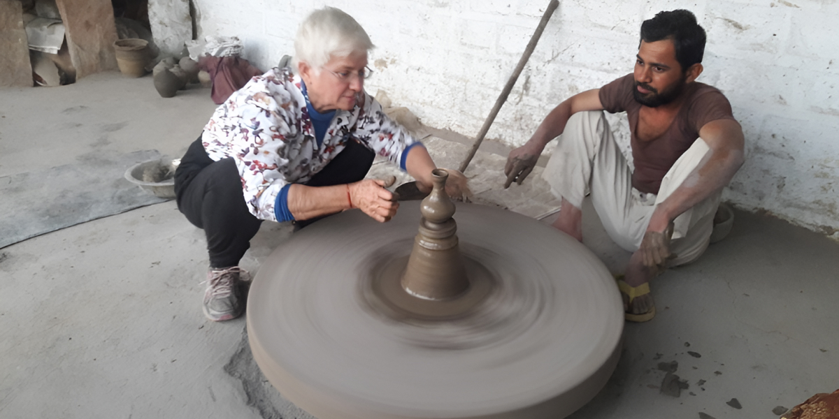 Bishnoi Village Pottery Making