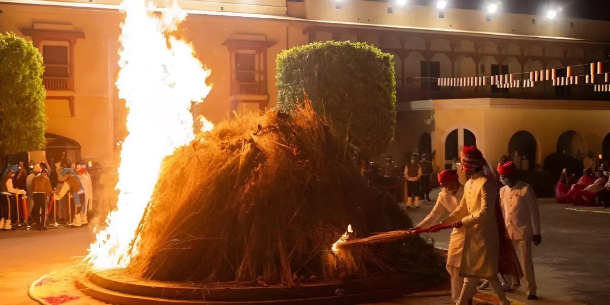 Traditional Holika Dahan & Dhulandi celebrations in Rajasthan Holika Dahan Festival