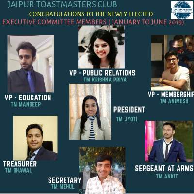 Toastmasters executive committee members thumbnail