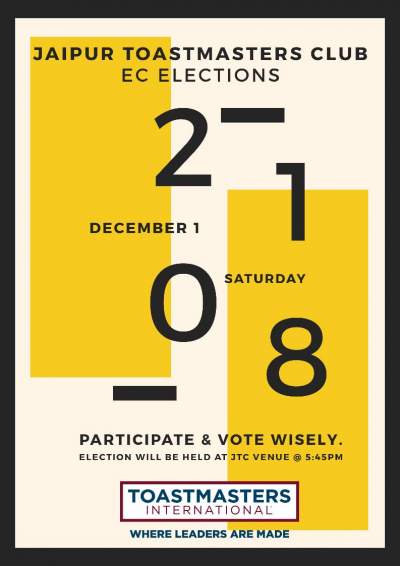Toastmasters executive committee election thumbnail