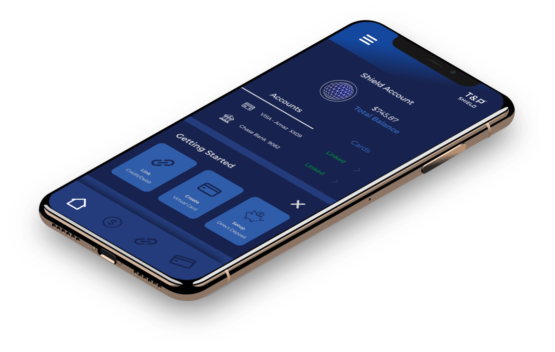 Shield App Phone Mockup