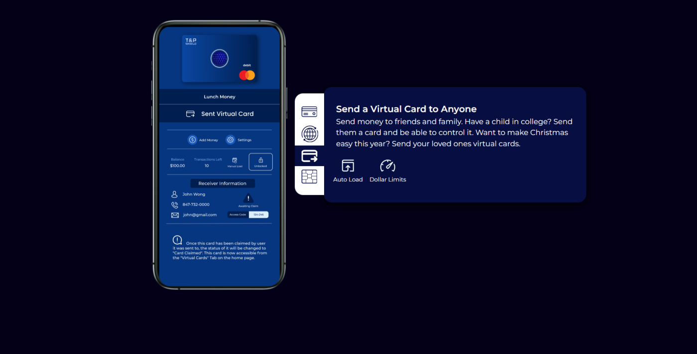 T&P Shield Website Screenshot