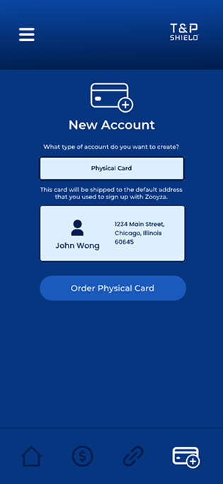 Order Physical Card