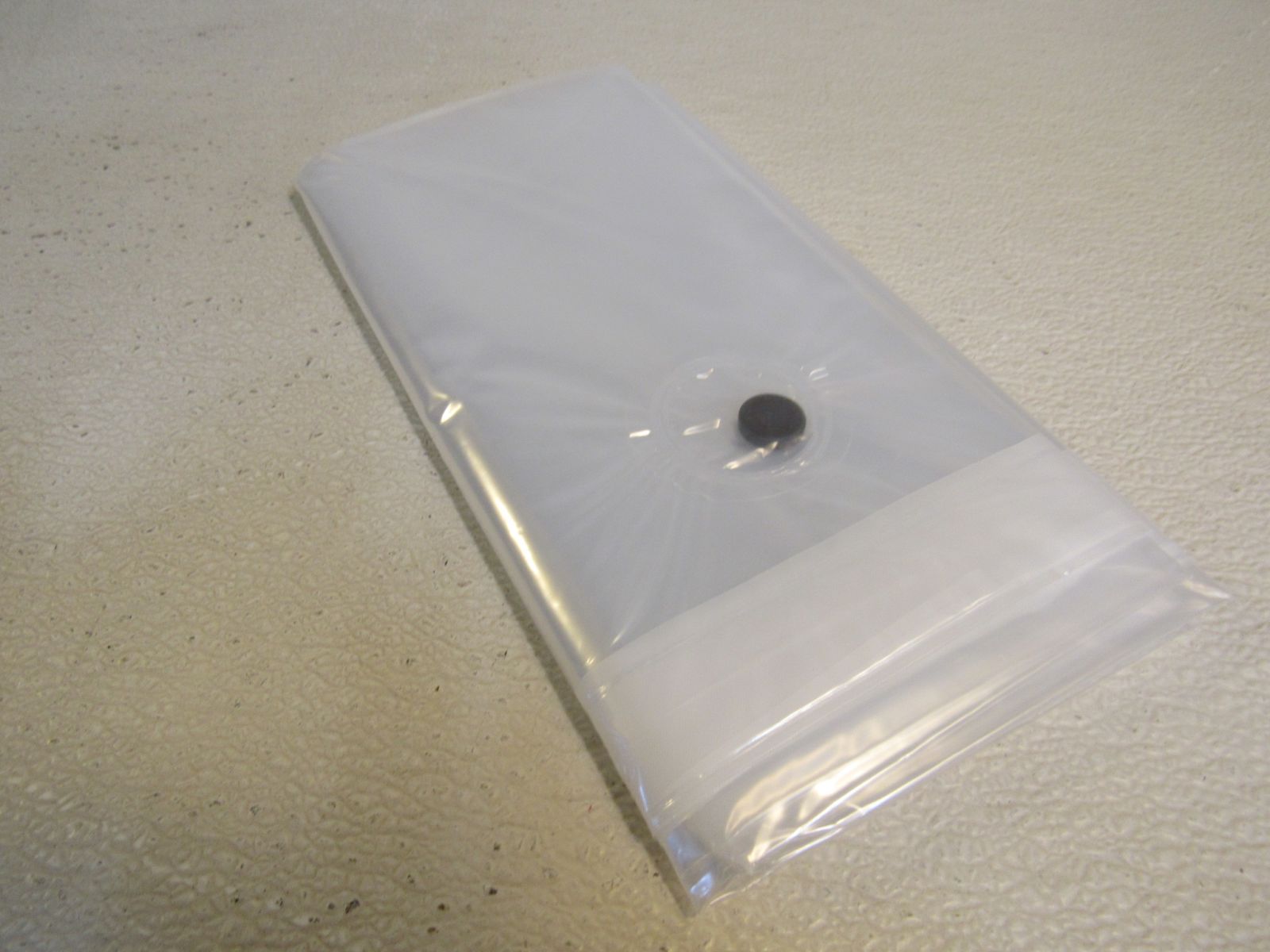 Designer Magnet Shower Curtain Liner 76in L x 50in W Clear 100% PEVA