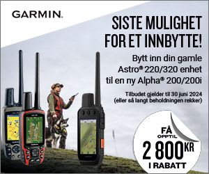 Garmin Astro Innbyttekampanje 2024