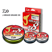 Daiwa J Braid Grand X8 135m Grey