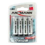 Ansmann Lithium Batteri AA 4-pk