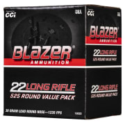CCI 22 LR Blazer - Bulk Pack 38 LRN 525/5250