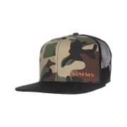 Simms CX Flat Brim Cap Woodland Camo