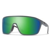 Smith Boomtown Matte Cement Polar Green Mirror