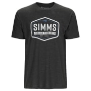 Simms Fly Patch T-Shirt Charcoal Heather