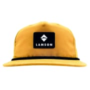 Lamson Flat Bill Rope Cap - Tan With Black Rope