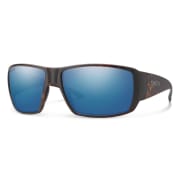 Smith Guide's Choice Matte Tortoise Polar (CP) Blue Mirror