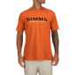 Simms Logo T-Shirt Adobe Heather JAKTIA