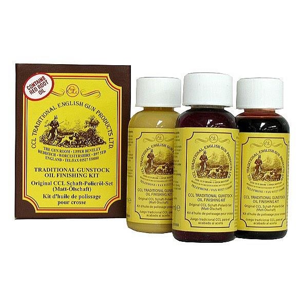 CCL Gunstock Oil Finishing Kit 3x50 ml JAKTIA