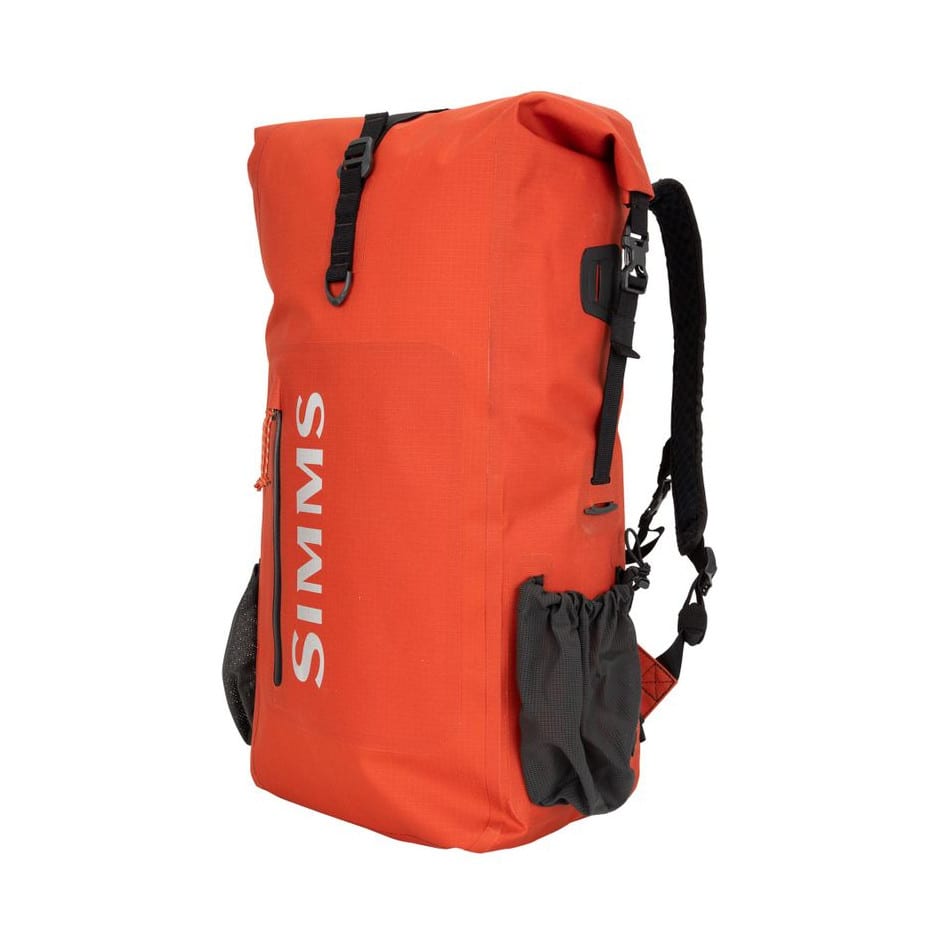 Simms Dry Creek Rolltop Backpack Simms Orange JAKTIA