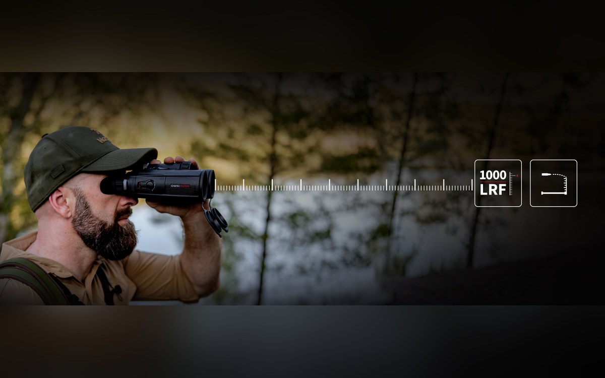 Integrert avstandsmåler og ballistiske data