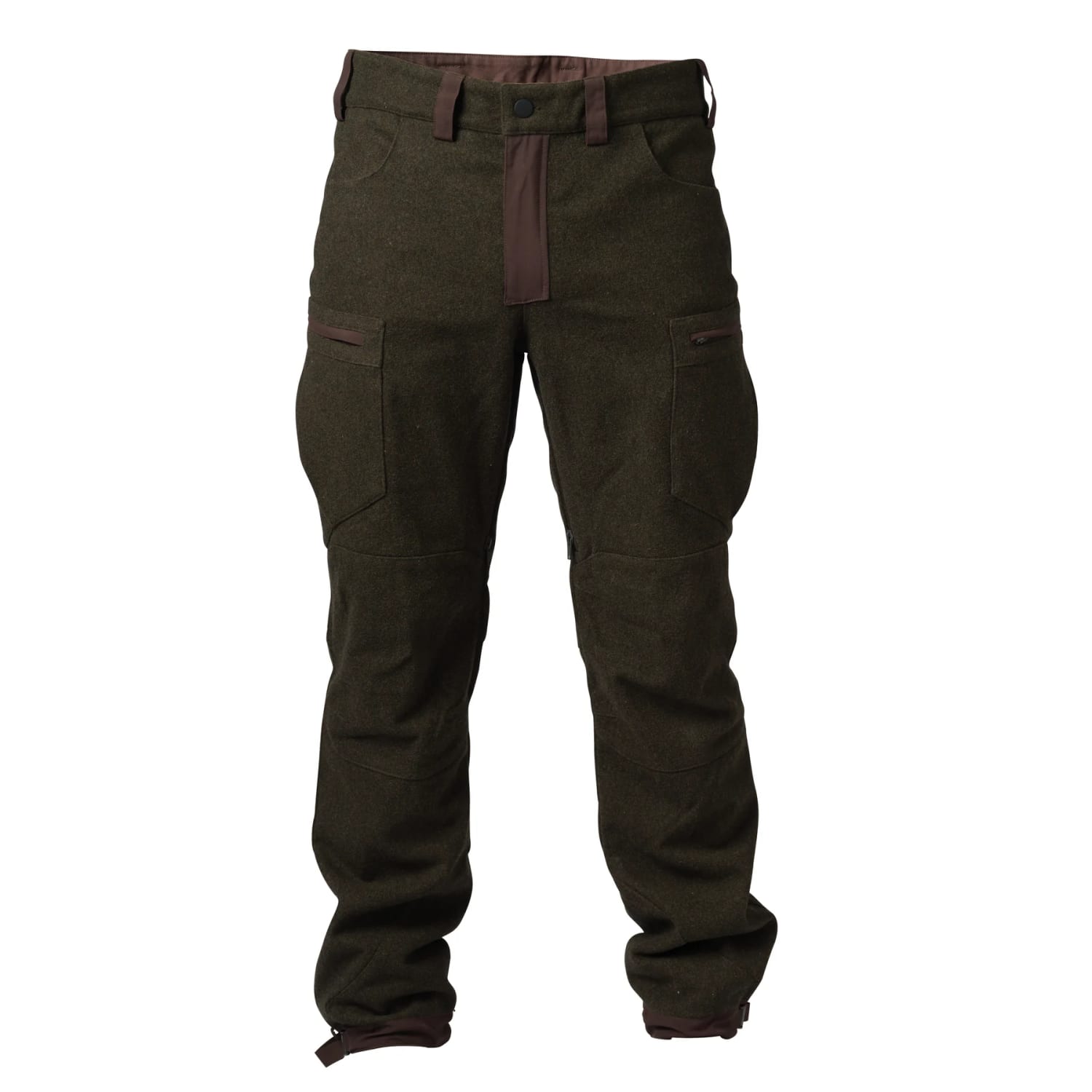 Haunter Loden Bukse Forest Green