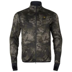 Härkila NOCTYX Camo Full Zip Fleece Men AXIS MSP Black