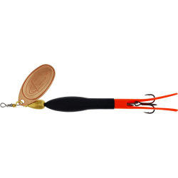Westin FC Downstream Black/Flouro Orange Copper Blade